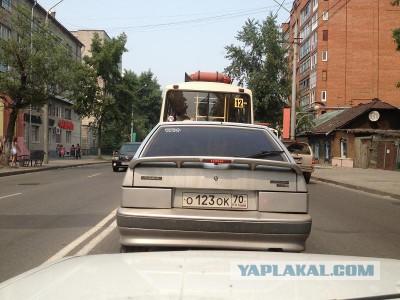 Тонированные фонари