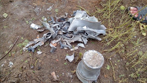 Взрыв возле автобуса с видеорегистратора