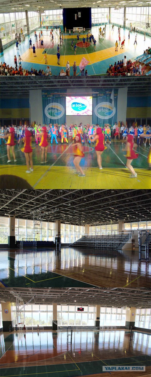 Артек, "ужасы" российской действительности