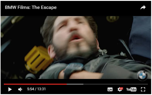 Короткометражка для BMW «The Escape»