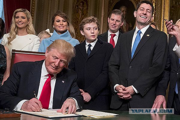 Инаугурация 45-го президента США Дональда Трампа