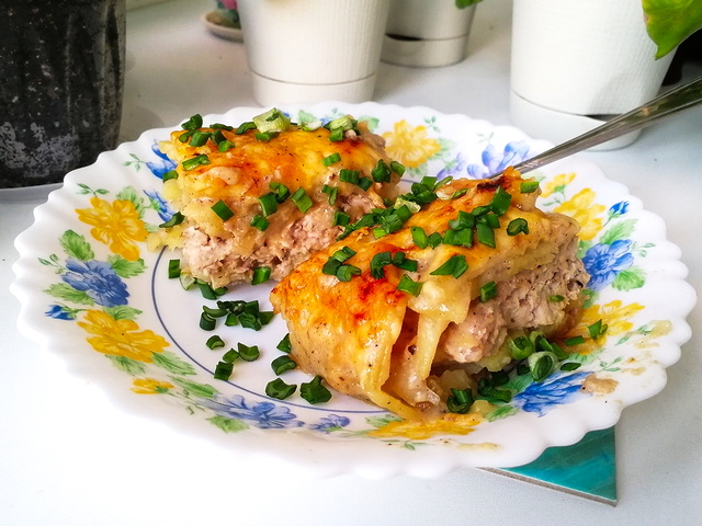 Мясо по-французски
