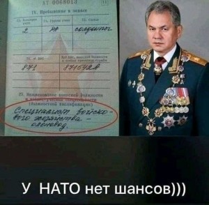 Генерал Шойгу сделал ряд заявлений