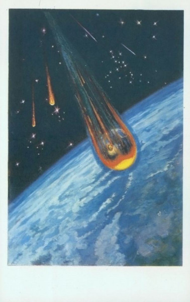 Космос в 50 открытках с картин космонавта Алексея Леонова