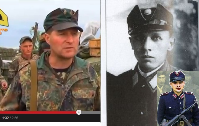 Позиции хунты под Славянском.