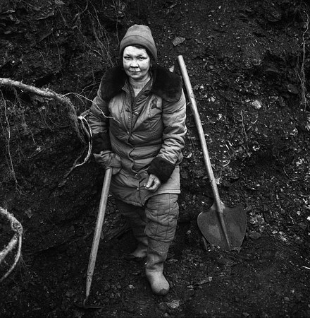 Уголек Донбаса 90-х годов.