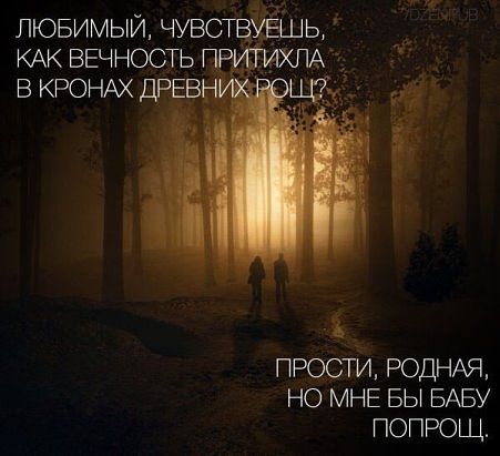 Требования к молодому человека от юной нимфы