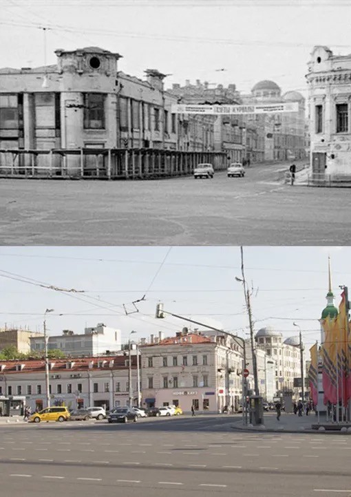 Такой мне запомнилась Москва 1980-х и такими эти места увидел сейчас