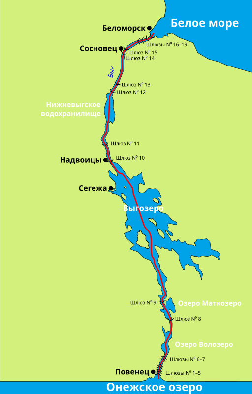 Беломорканал Сталина вновь стал актуален