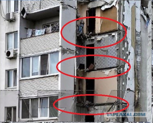 Часть дома обвалилась из-за взрыва бытового газа в квартире в Саратове.
