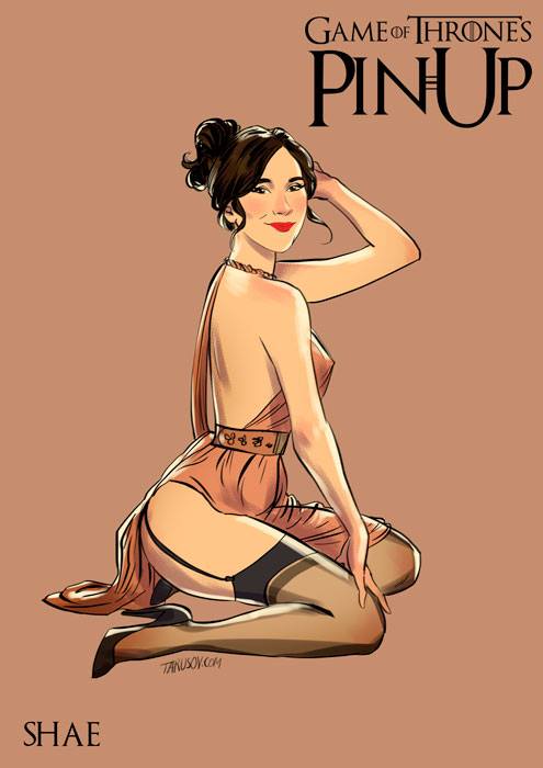 "Игра престолов" в стиле pin-up