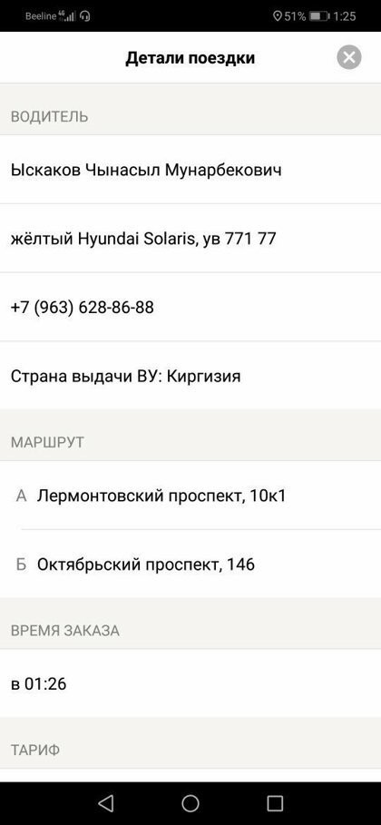 Смешные имена таксистов