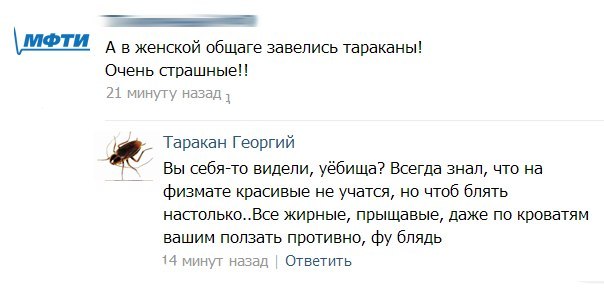 Смешные комментарии из социальных сетей