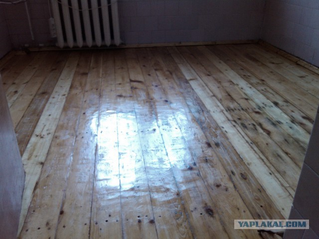 Как я пол на кухне обновил