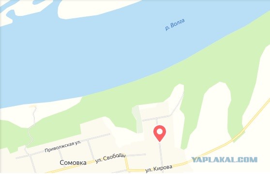 Сомовка нижегородская область карта