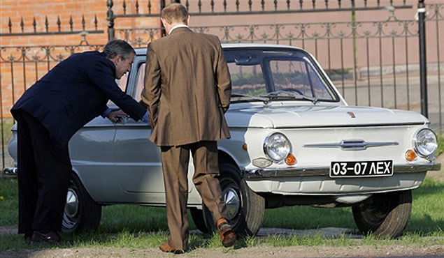 Путин рассказал о своей поездке на Lada Vesta