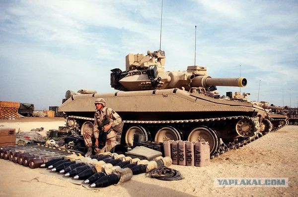 Аалюминиевое недоразумение или легкий танк M551 Sheridan