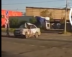 Байкер разбился насмерть в промзоне Челябинска (18+)