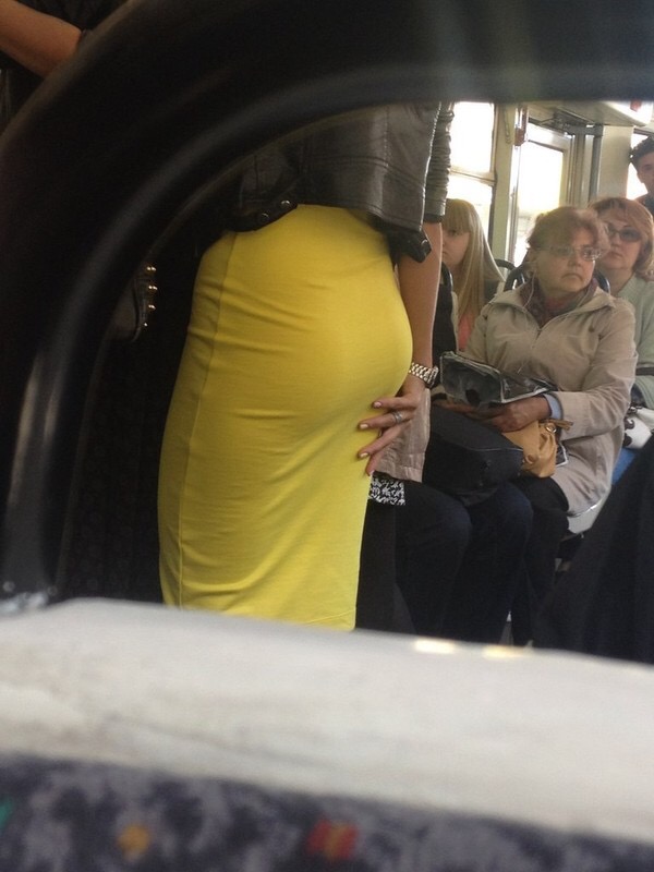 Девушки в транспорте и не только...