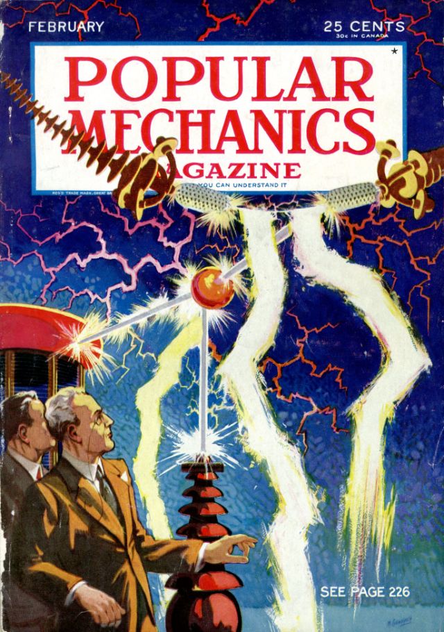 Технологическая утопия, которую мы потеряли: обложки журнала Popular Mechanics 30-х и 40-х годов