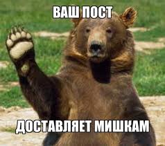 Медведь напал на человека