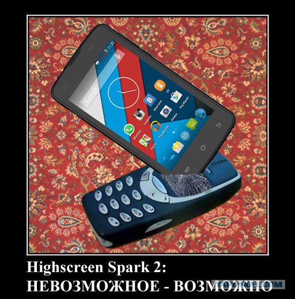 Подарим HighscreenSpark 2 за креатив! Конкурс.