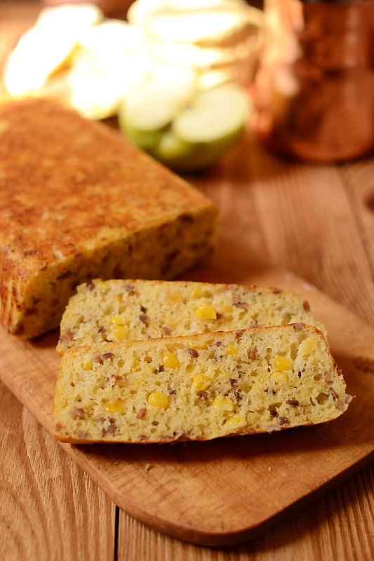 Очень кукурузный хлеб