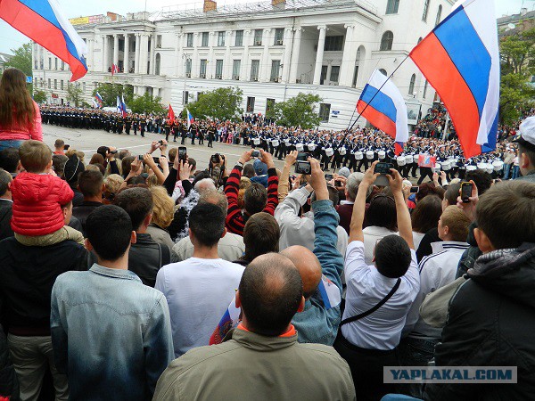 Парад Победы в Севастополе.