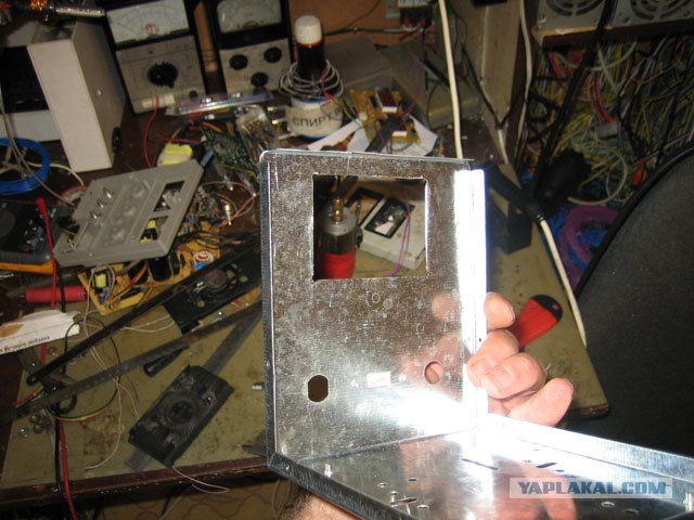 После сборки доработать напильником