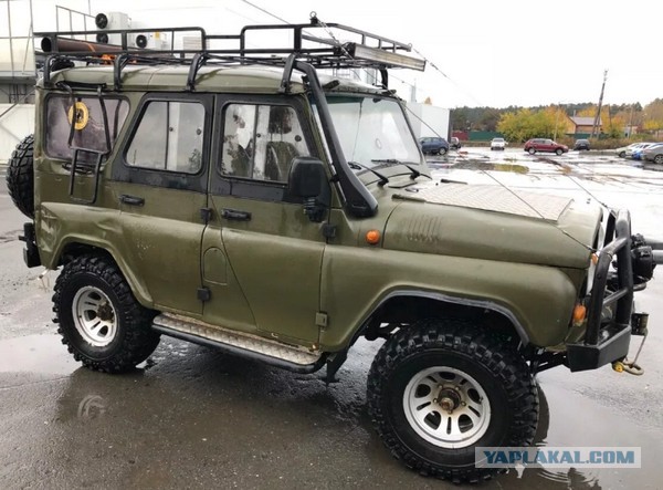 Попытка купить онлайн УАЗ без допов