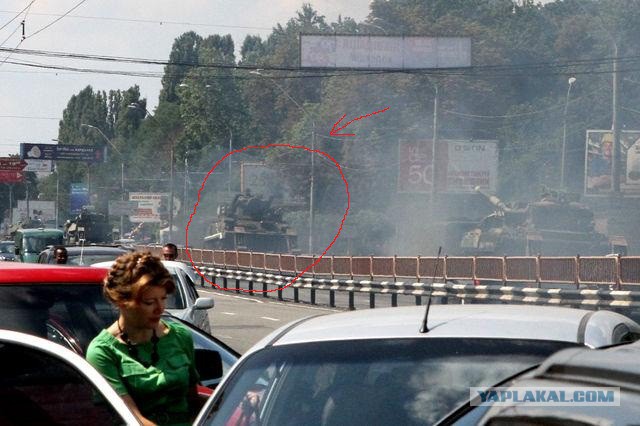 В Киев введены танки для зачистки майдана