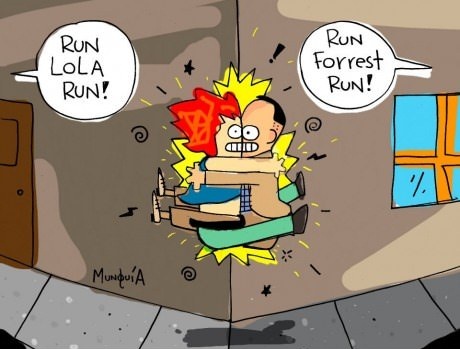 Беги Лола, беги Форест!