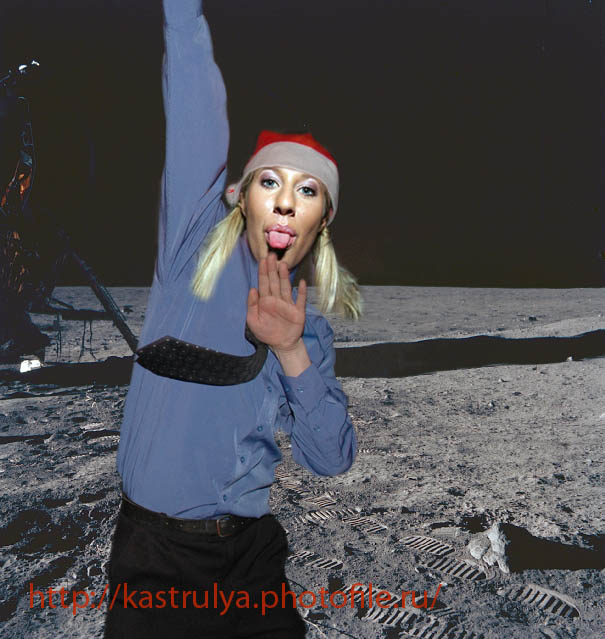 Фотожаба: Американцы на луне!