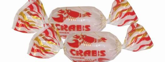 Roshen выпустил в продажу конфеты "Crabs"