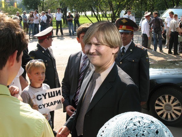 Фотожаба: Лужков и Мальчик