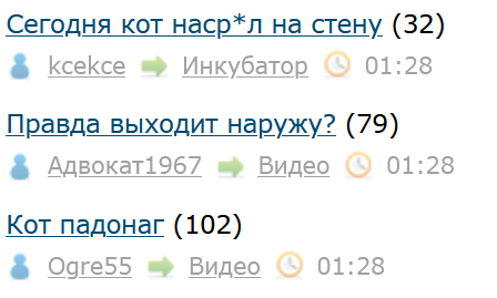 Сегодня кот наср*л на стену