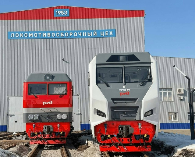 Как Вам новая маска тепловоза ТЭП70БС