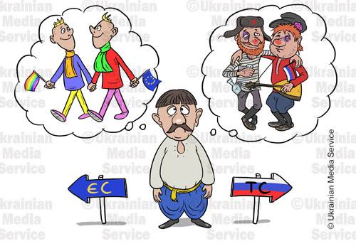 Россия не ревнует Украину к ЕС