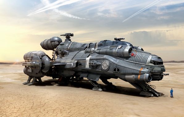 Рисунки: фантастика, фентези, Sci-Fi