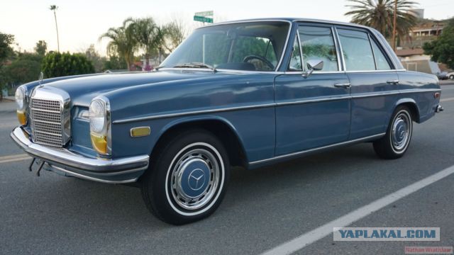 Билет в бизнес-класс 70-х: тест-драйв Mercedes-Benz W115