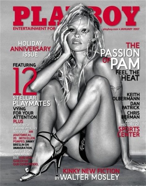 Все обложки журнала Playboy с Памелой Андерсон