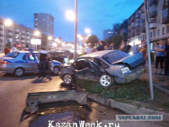 ДТП Казань. Porsche 911 и Daewoo Nexia