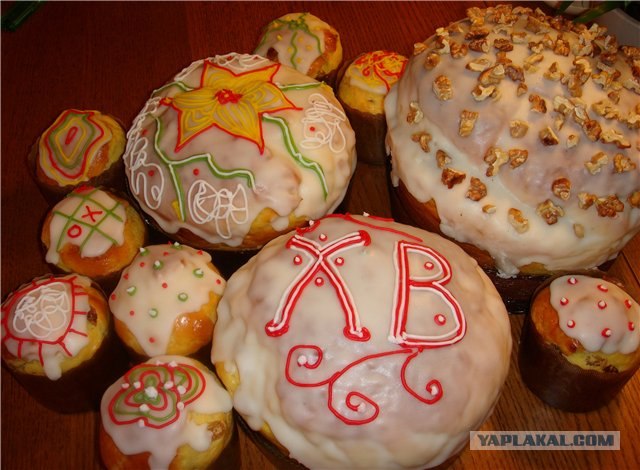 Готовимся к Пасхе. Куличи, паски, крашенки..., Варианты рецептов.
