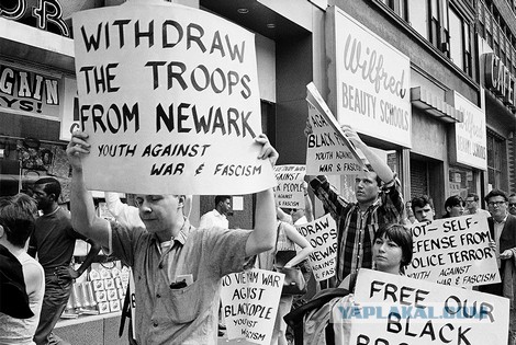 Невиданный бунт чернокожих граждан США в 1967 году