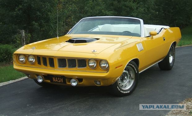 Фотоотчет о восстановлении мускул кара Plymouth Barracuda 1970 года