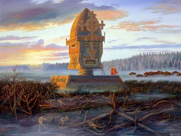 Всеволод Иванов - славянские картины