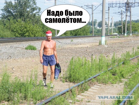 Фотожаба: Летний Дед Мороз