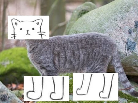 Продолжите рисунок