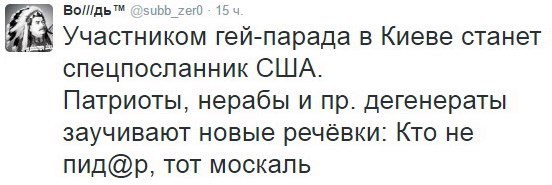 Американцы остались довольны киевским ЛГБТ-маршем
