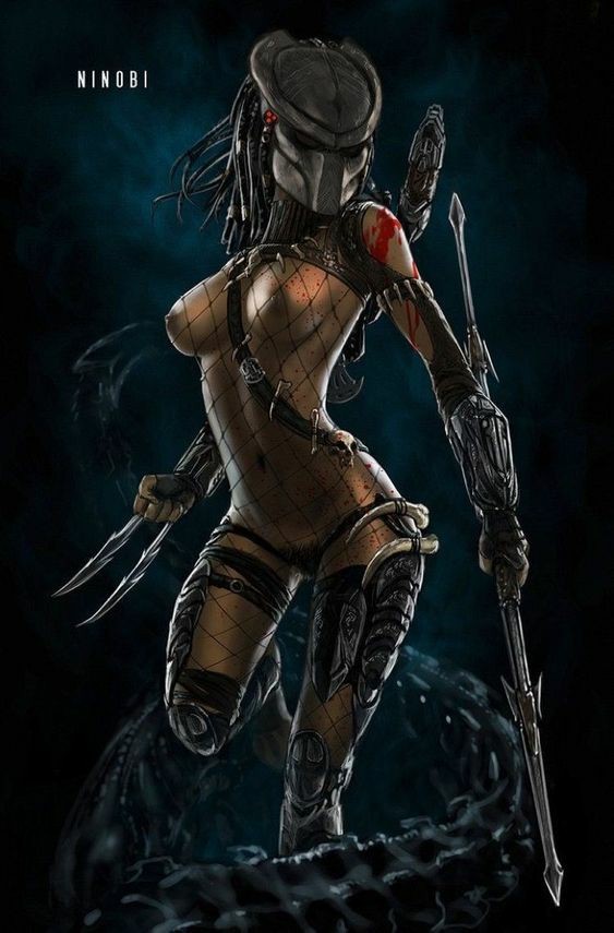 “Predator girl“ - пикчи из тырнетов!